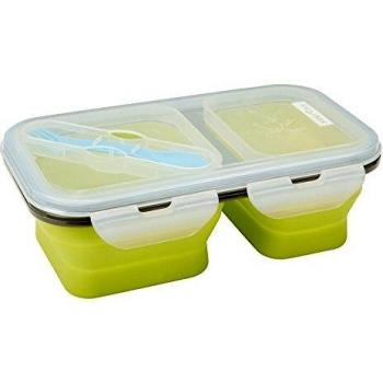 Jata Hogar 905 Porta Alimentos, Silicona, Verde, 4 cm