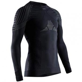 X-Bionic Camiseta Ml C/Redondo Invent 4.0 Hombre Negro, XL