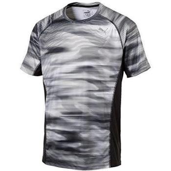 Puma Graphic S/S Tee Camiseta, Hombre, Negro, XL