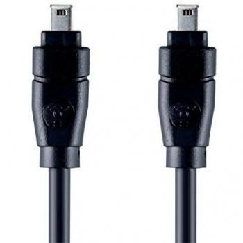 Bandridge FireWire 4 Pin to 4 Pin Cable, 2.0m Negro 2 m - Cable FireWire