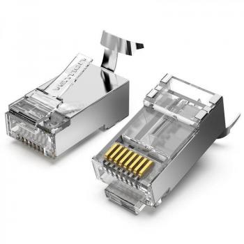 Conector RJ45 Cat.7 FTP IDER0-10 - Pack de 10 unidades