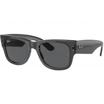 Ray-Ban RB0840S Mega Wayfarer 1406B1 Unisex Squadrata Nero Sunglasses Black Size 51