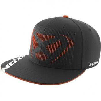 Gorra Snapback Ixon Sunny Negra-Blanca-Naranja Unisex