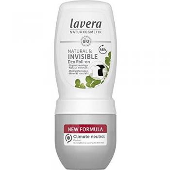 Lavera Deo Roll-On (Natural & Invisible) - With Organic Moringa & Natural Minerals