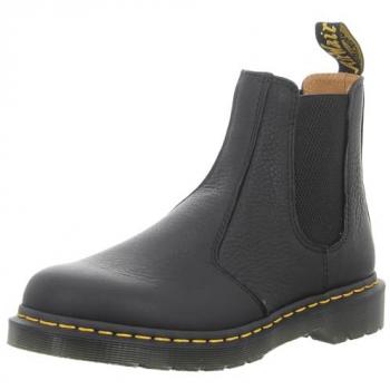 Dr. Martens 2976 Black Leather Chelsea Boots for Men, Size 44