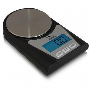Sytech SYBS502 Báscula Digital de Precisión 100g Color Negro