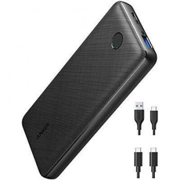 Anker PowerCore Essential 20,000 PD Power Bank, External USB-C Battery with 20,000mAh 20W Power Delivery, Compatible with iPhone 12/12 Pro / 12 Pro Max / 8 / X/XR, Samsung, iPad Pro 2018, and More