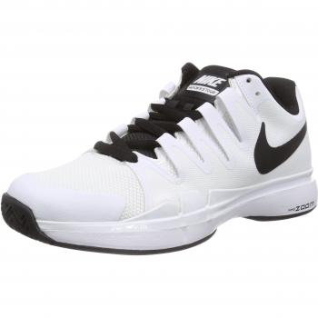 Nike Zoom Vapor 9.5 Tour Zapatillas de tenis, Hombre, Blanco / Negro, 40