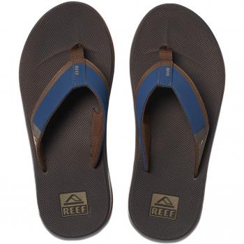 Reef Fanning Low, Chanclas Hombre, Azul