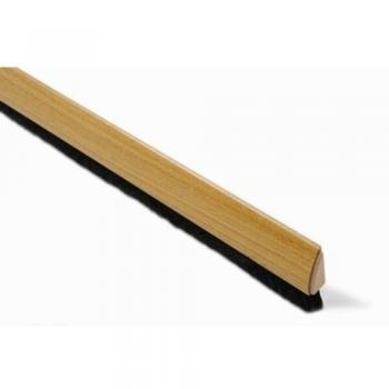 BRINOX Burlete Curvado, Madera Pino, 100 cm