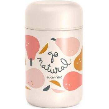 Termo Papillero Suavinex de 400ml para mantener las comidas calientes y frías