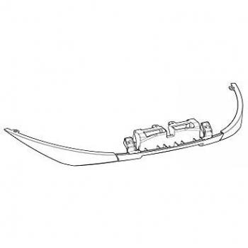 SHAD - D1B58CAR/214 : Recambio catadioptico catadioptrico para baul maleta SH58X