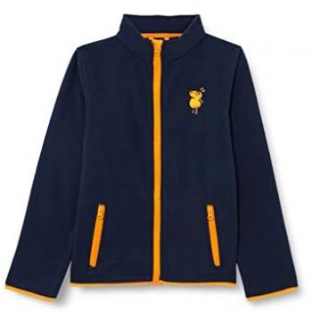 Playshoes Unisex Baby Fleece Jacket The Mouse - Navy