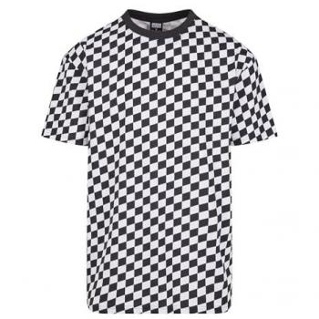 Urban Classics Oversized Plaid T-Shirt