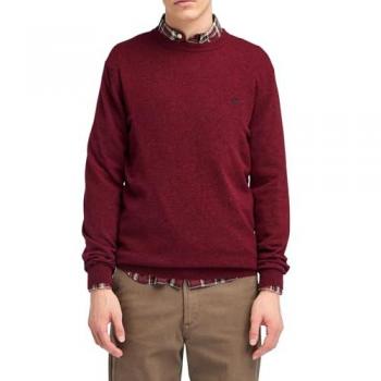 Timberland Cohas Brook Merino Crew Neck Jumper for Men in Red, Size: XXL