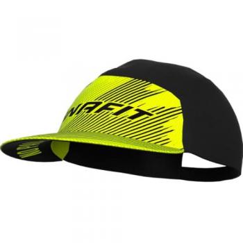 Gorra Dynafit Alpine Graphic Verde y Amarillo Neón