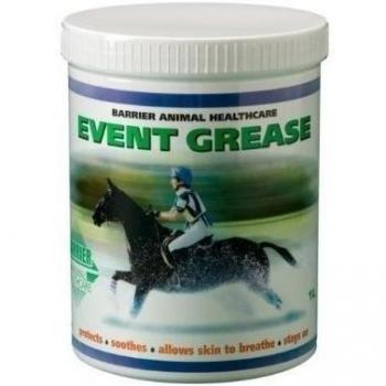 Barrier Event Grease 1 Litre - Contains a unique coconut surfactant whipped in to allow skin to breath by William Hunter Equestrian