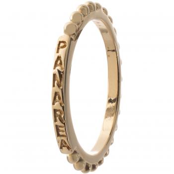 Anillo Panarea Mujer AS1854DO2, Anillo de diseño elegante, fabricado en material hipoalergénico, con acabado pulido brillante, talla 14