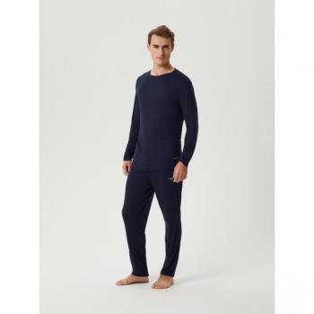 Eco-Friendly Bamboo Sleep Pants Navy, XXL