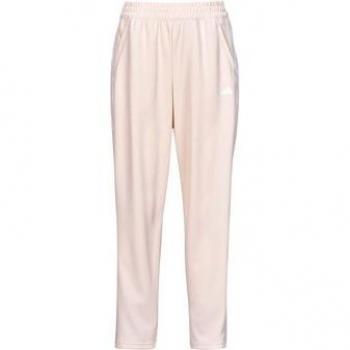 adidas Essentials 3-Stripes Pantalón De Entrenamiento para Mujeres - Crema - Pantalón de fitness con diseño clásico, tejido suave y cómodo, cintura elástica con cordón ajustable, tres bandas distintivas en los later