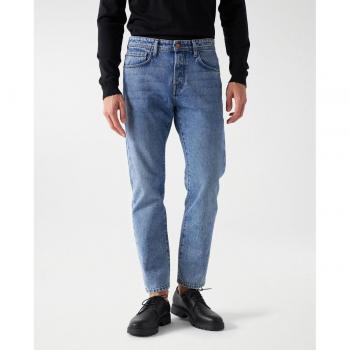 Vaqueros straight vintage de hombre en color azul