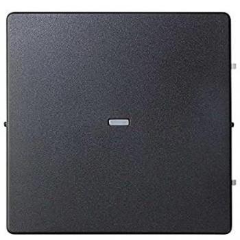 Simon 8200111-098 placa de pared y cubierta de interruptor Negro
