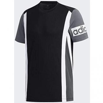 adidas M Clima CB tee Camiseta, Hombre, Negro/Grisei/Blanco, M