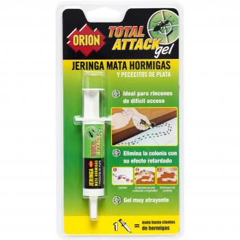 Orion - Insecticida en Gel para Eliminación de Hormigas, Aplicación con Jeringa - 4 ml