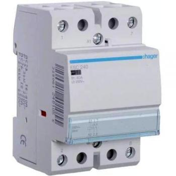 Hager ESC240 Contactor, 40A, 2NA, 230V