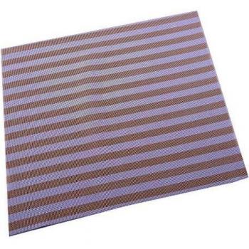 MANTEL INDIVIDUAL 30X45CM RAYAS CREMA