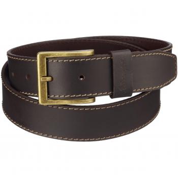 Wrangler Men's Brown Stitched Belt 100 cm