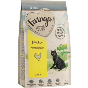 Feringa Senior Chicken Cat Food - 400g Pack (3 x 400g Bundle: Buy 2 Get 1 Free)