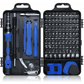 Juego de Destornilladores, Gocheer 115 en 1 Destornilladores de Precisión Kit de Herramientas Profesional,DIY Herramientas para Teléfono Movil,Gafas, Reloj, Ventilador,TV, Refrigerador, Ordenador ect.