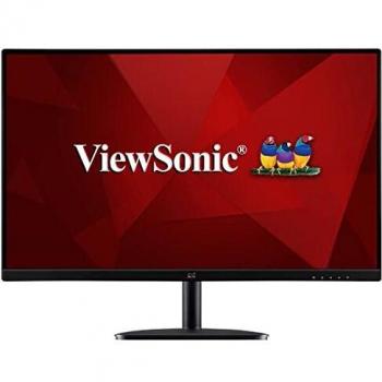 Monitor ViewSonic VA2732-H IPS Full HD de 27 con diseño sin Marco, VGA, HDMI, Cuidado de la Vista para Trabajar y estudiar en casa