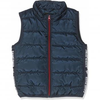 NAME IT Nmmmylane Vest1 Chaleco, Azul Dark Sapphire, 92 para Niños