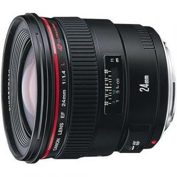 Canon EF 24mm f/1.4 L USM Negro - Reacondicionado Muy Bueno - 30 Meses de Garantía - Envío Gratuito