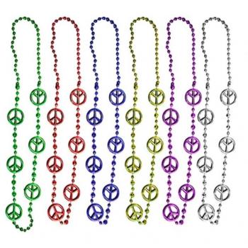 Collar Hippie de 38 cm colores surtidos
