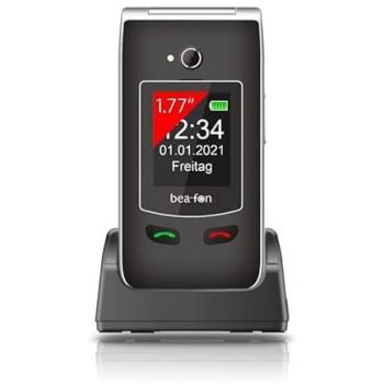 Teléfono móvil plegable Beafon SL645plus LTE, pantalla 2.8, cámara de 3 Mpx, con teclas grandes y conexión 4G, color negro