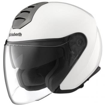 Schuberth M1 London Mate Black Casco Jet VIENNA WHITE 53