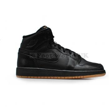 Nike Air Jordan 1 Retro High OG BG, Zapatillas de Baloncesto Para Niños, Negro / Marrón