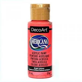 Deco artamericana acrílico Pintura 2oz-Bright salmón, Otros, Multicolor