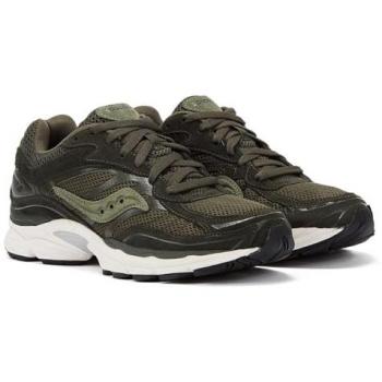 Men's Saucony Pro Grid Omni 9 Green Running Shoes - Size 8