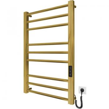 Radiador Toallero Eléctrico Mario Premium Classic-I 800x500 Bajo Consumo Dorado 100W