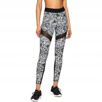 FIND Printed Mesh, Mallas de entrenamiento Mujer, Negro