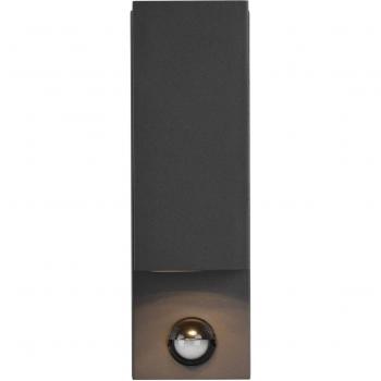 Aplique de Exterior Trio Lighting Roya 2 luces sensor angular antracita IP44