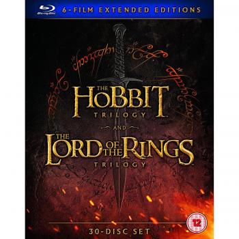 The Middle Earth Collection [The Lord Of The Rings / The Hobbit] [Extended Edition] [Blu-ray] [2014] [2016]