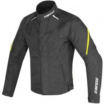 Cazadora Dainese Laguna Seca D1 D-Dry negra / fluor