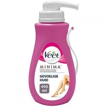 crema depilatoria per pelli sensibili easy pump 400 ml