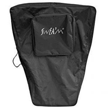 So Dive Bolsa Monoaleta Negra con capacidad para una aleta, material resistente al agua, cierre seguro y asa de transporte