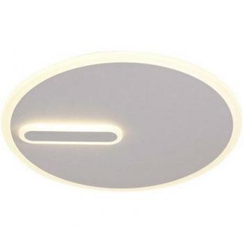 Plafón LED integrado Clock Arena blanco 5,2 Cm